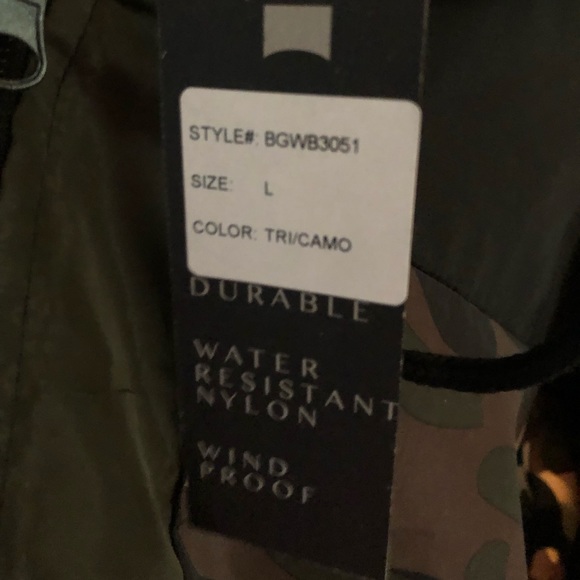 NEW Beautiful Giant - Camo Anorak Men’s Large - Picture 3 of 3